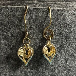 ❤️ Lumoava Filigree All Corners Heart Drop Earrings